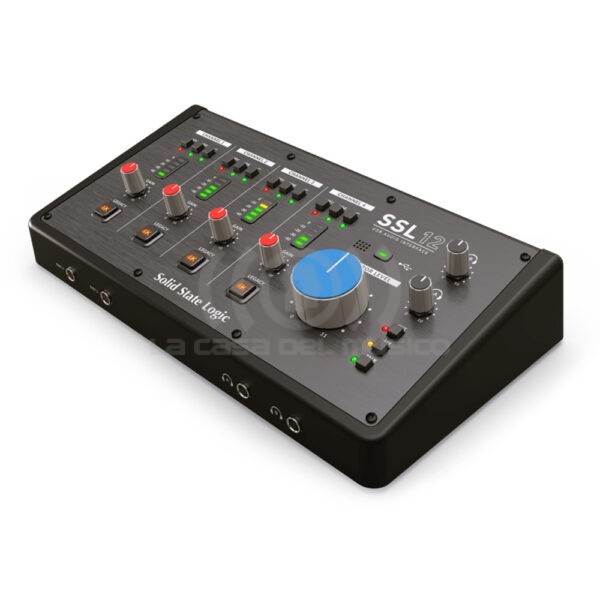Solid State Logic SSL12 – Interfaz de audio USB-C 12/8
