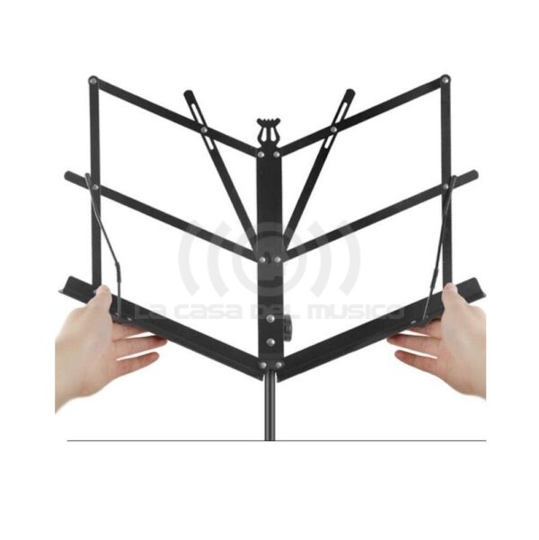 HEBIKUO ATRIL PARTITURA C/FUNDA PLEGABLE