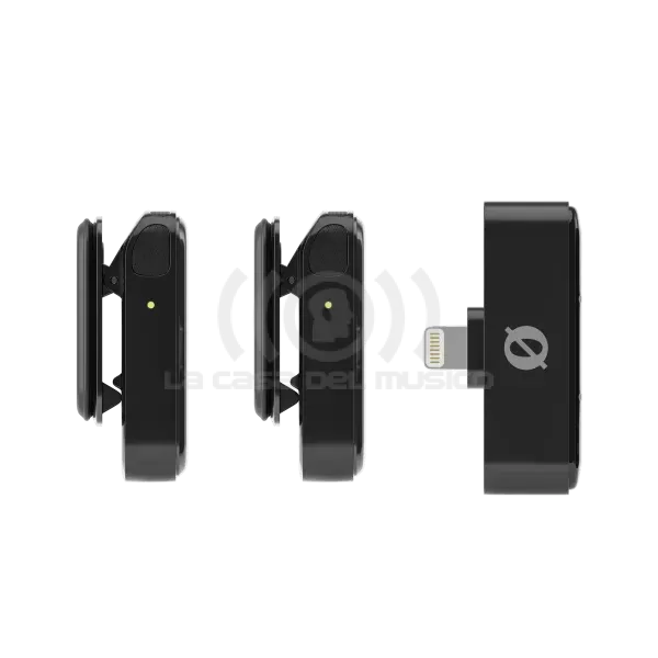 Rode Wireless Micro Microfono Inalámbrico portátil, para Iphone Lightning