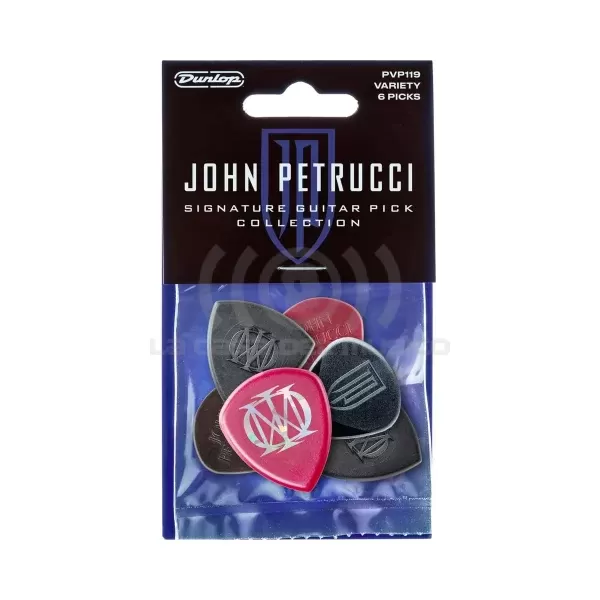 Pack mixto de 6 uñetas Jim Dunlop John Petrucci signature