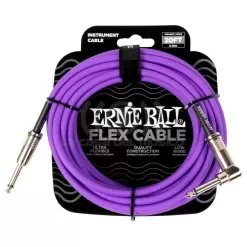 Cable de instrumento Ernie Ball P06466 de 6 metros morado