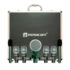 Relacart DMK007 Set de Micrófonos Batería 7 piezas
