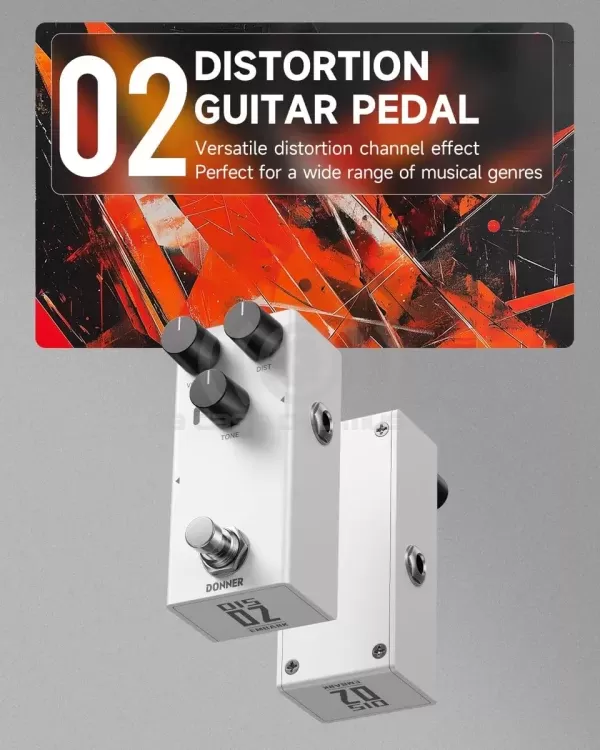Donner Embark 02 Pedal De Guitarra De Distorsión