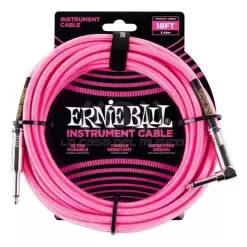 Ernie Ball Cable Para Instrumento P06083 5,49 Metros RosaDO