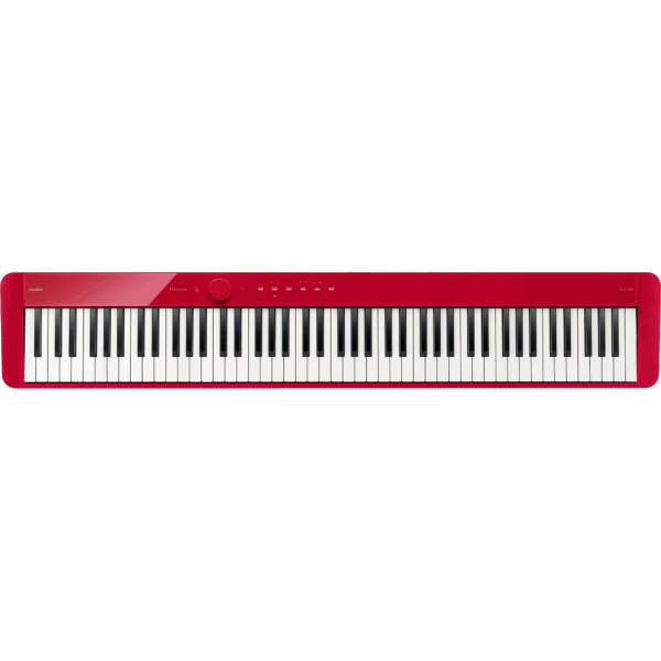 CASIO Piano Digital 88 Teclas Privia Rojo PX-S1100RDC2