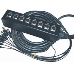 Multipar Escenario 8 entradas BOX601-5K 5 Metros- Quiklok