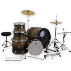 Set de batería acústica PowerDrums CPJ-5 FKY - Yellow