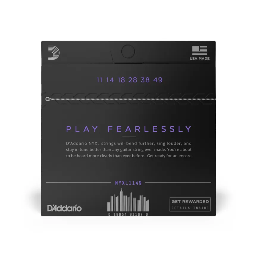 Cuerdas para guitarra eléctrica Daddario NYXL1149 Cuerdas para guitarra eléctrica Daddario NYXL1149 - Imagen 2