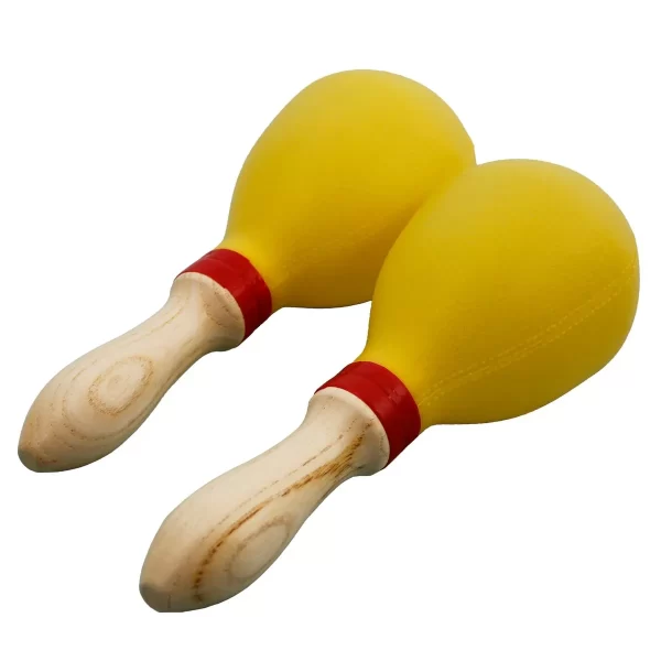 Maracas Tropicana Amarilla