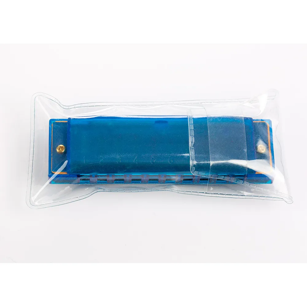 Armónica Diatónica En C Hohner Translucent M5252 – Azul Armónica Diatónica En C Hohner Translucent M5252 - Azul - Imagen 4