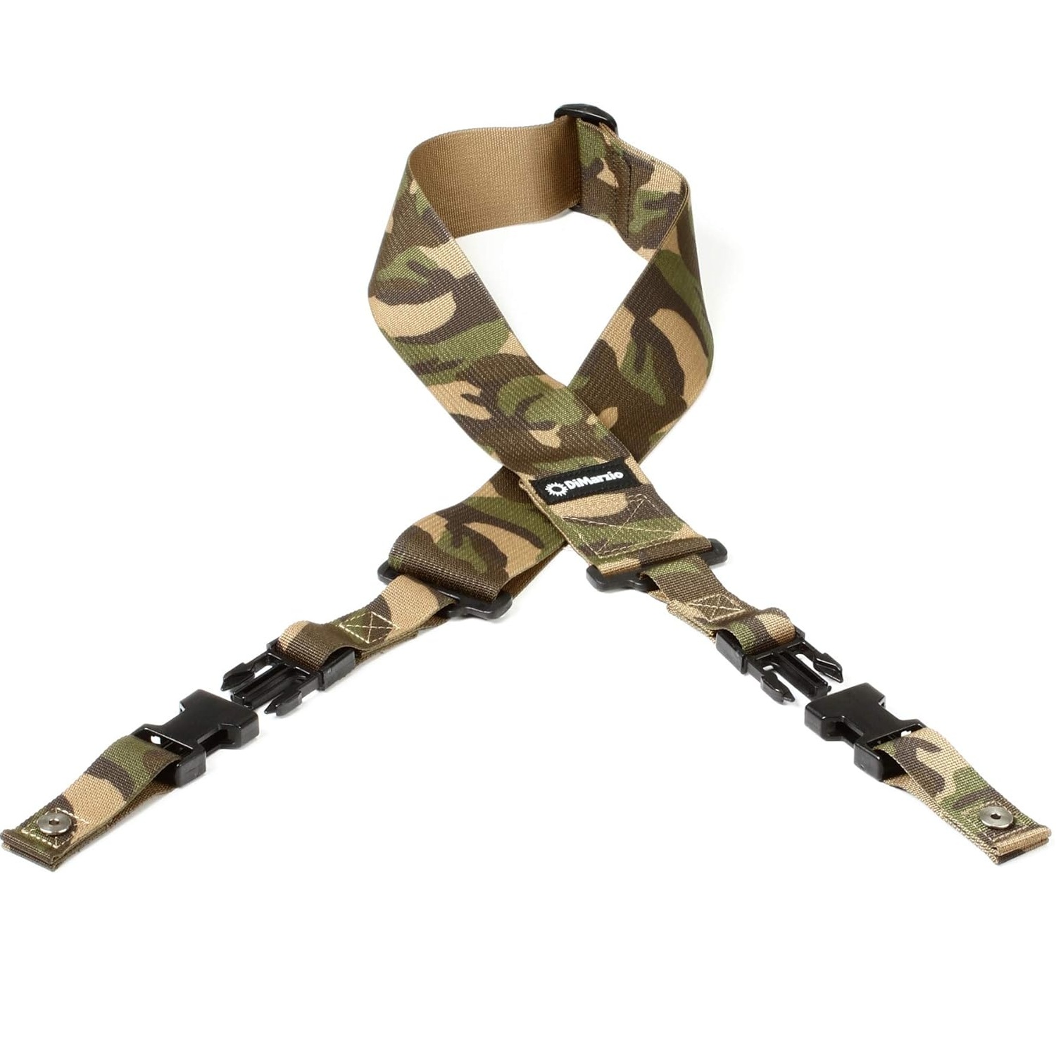 DiMarzio DD2200CM Cliplock Correa de guitarra Camuflaje DiMarzio DD2200CM Cliplock Correa de guitarra Camuflaje