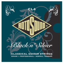Rotosound Cuerdas de guitarra clasica CL4 Black N' Silver
