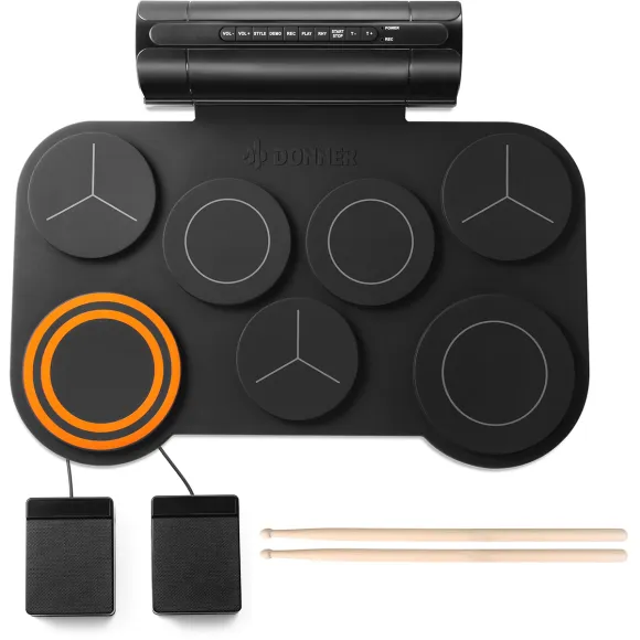 DONNER DED-20 BATERIA DIGITAL MULTIPAD 7 PADS DONNER DED-20 BATERIA DIGITAL MULTIPAD 7 PADS