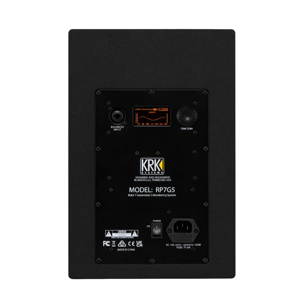 KRK RP7G5 Monitor de estudio activo generación 7 pulgadas y 145 watts KRK RP7G5 Monitor de estudio activo generación 7 pulgadas y 145 watts - Imagen 3