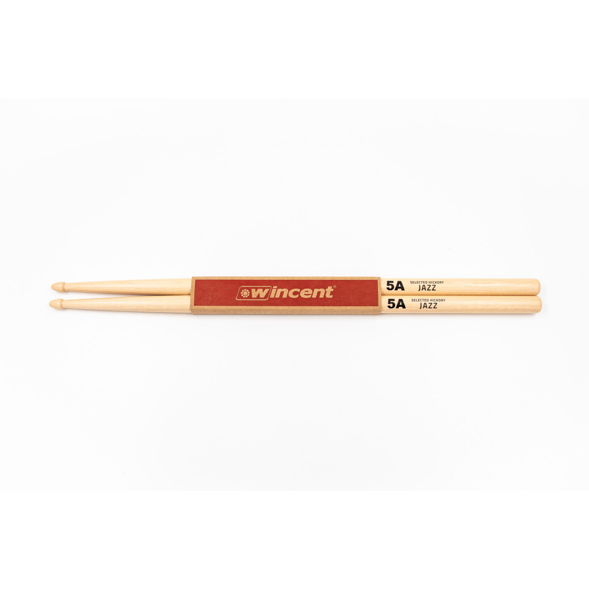 Wincent W-5AJ Hickory Jazz Baqueta Wincent W-5AJ Hickory Jazz Baqueta