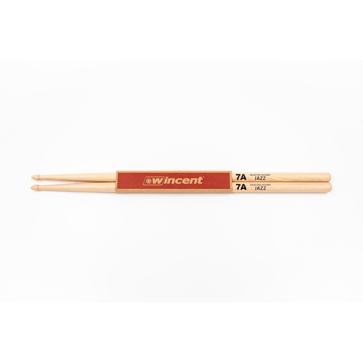 Wincent W-7AJ Hickory Jazz Baqueta Wincent W-7AJ Hickory Jazz Baqueta