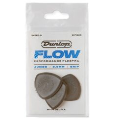 Pack uñetas Dunlop FLOW JUMBO W/GRIP 3.0MM