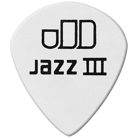 Dunlop 478 Tortex WHITE JAZZ III Uñetas Calibre: 1.00mm Blanco 12 Unidades Dunlop 478 Tortex WHITE JAZZ III Uñetas Calibre: 1.00mm Blanco 12 Unidades - Imagen 2