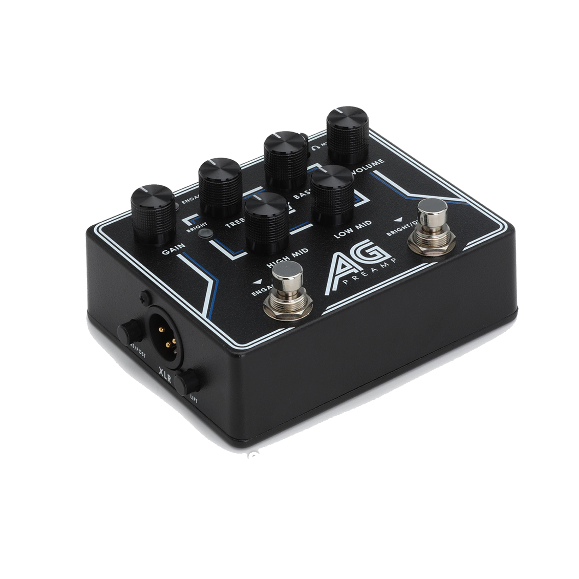 Aguilar AG Pedal Bajo Preamp Análogo Caja Directa Aguilar AG Pedal Bajo Preamp Análogo Caja Directa - Imagen 4