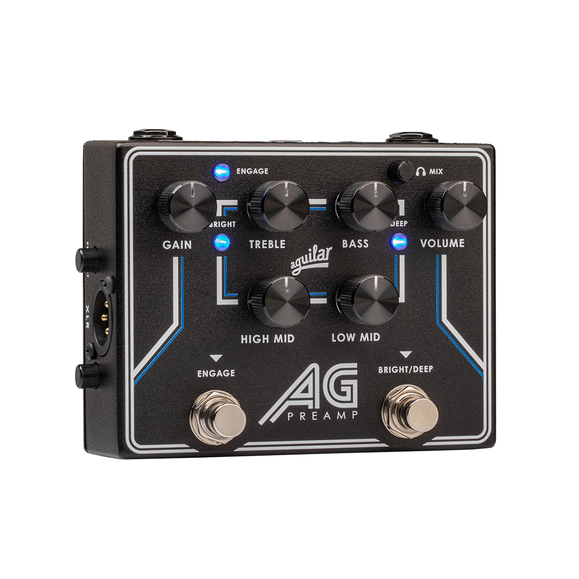Aguilar AG Pedal Bajo Preamp Análogo Caja Directa Aguilar AG Pedal Bajo Preamp Análogo Caja Directa