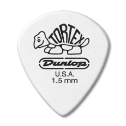 Dunlop 478 Tortex WHITE JAZZ III Uñetas Calibre: 1.50mm Blanco 12 Unidades