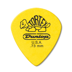 Dunlop 498 Tortex JAZZ III XL Uñetas Calibre: .73mm Amarillo 12 Unidades