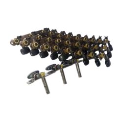 Clavijero eje delgado lujo negro CLAV-LUJ-BK-DELG