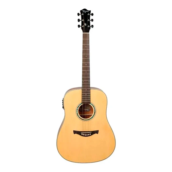 Guitarra Electroacústica Tagima TW-25 EQ NTS Folk Dreadnought en Color Natural Satin