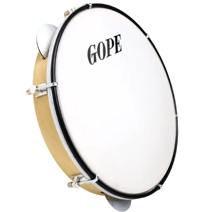 GOPE PANDEIRO INICIANTE 10'' 6 AFIN 10 5 PRAT GALV. ENVERN. PELE NYLON