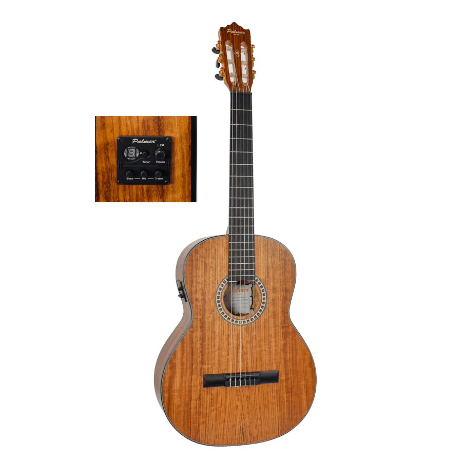 Palmer PC-17EQN Guitarra electroacústica Nylon Color Natural